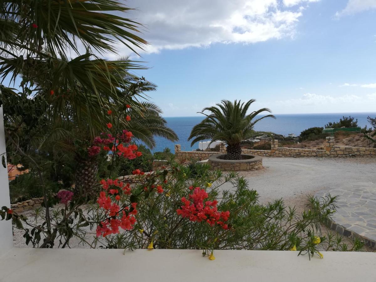Tranquil Villa With Sea View In Ammopi Karpathos أموبي المظهر الخارجي الصورة
