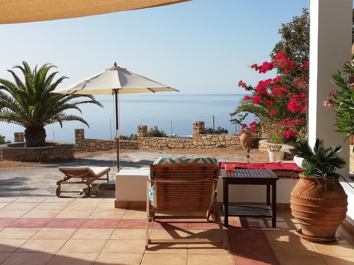 Tranquil Villa With Sea View In Ammopi Karpathos أموبي المظهر الخارجي الصورة
