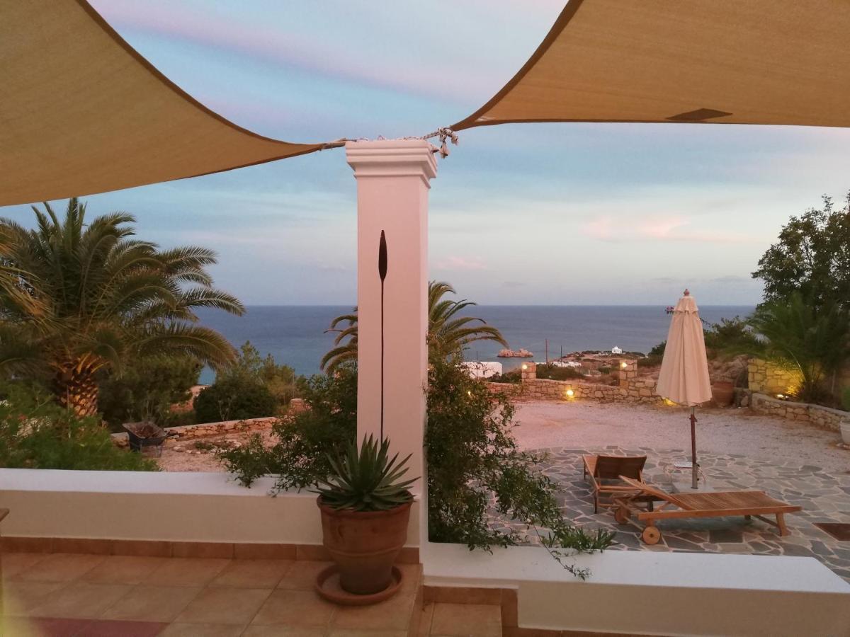 Tranquil Villa With Sea View In Ammopi Karpathos أموبي المظهر الخارجي الصورة