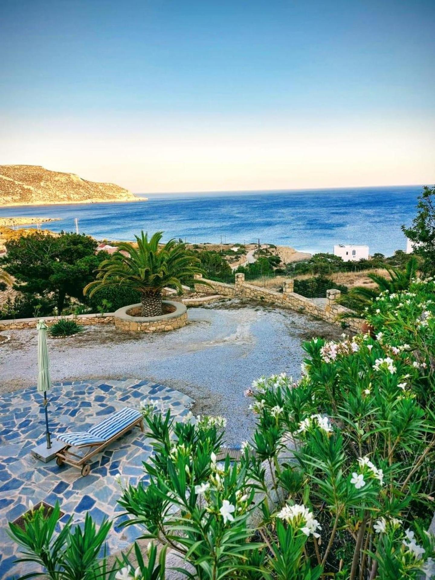 Tranquil Villa With Sea View In Ammopi Karpathos أموبي المظهر الخارجي الصورة